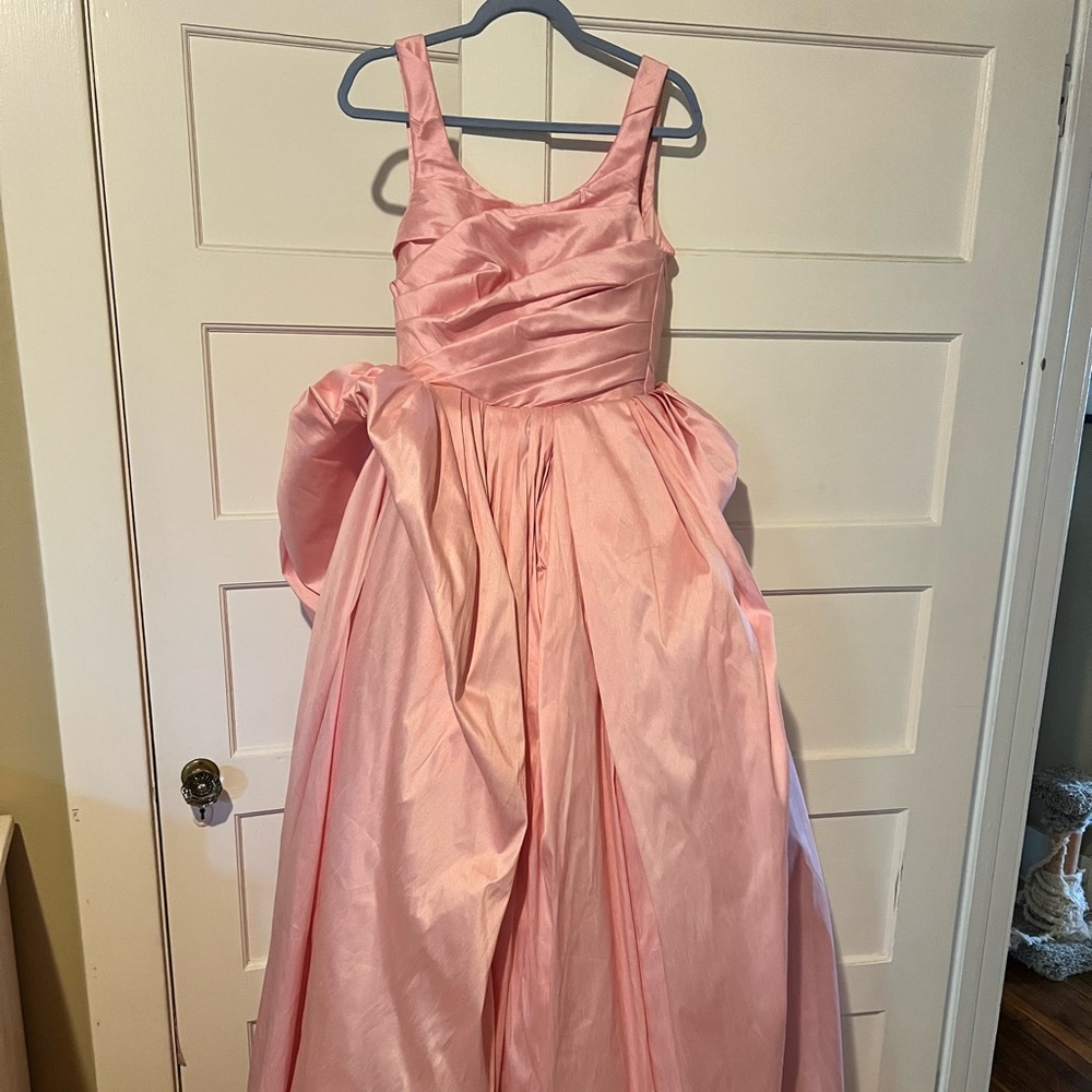 Pink ball gown for wedding or prom